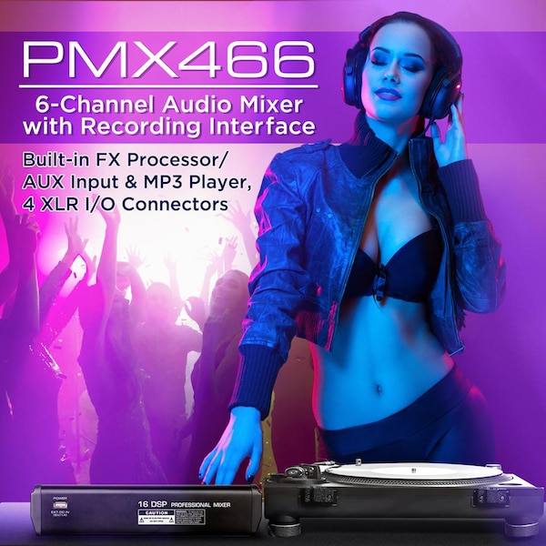 Audio Mixer,PMX466